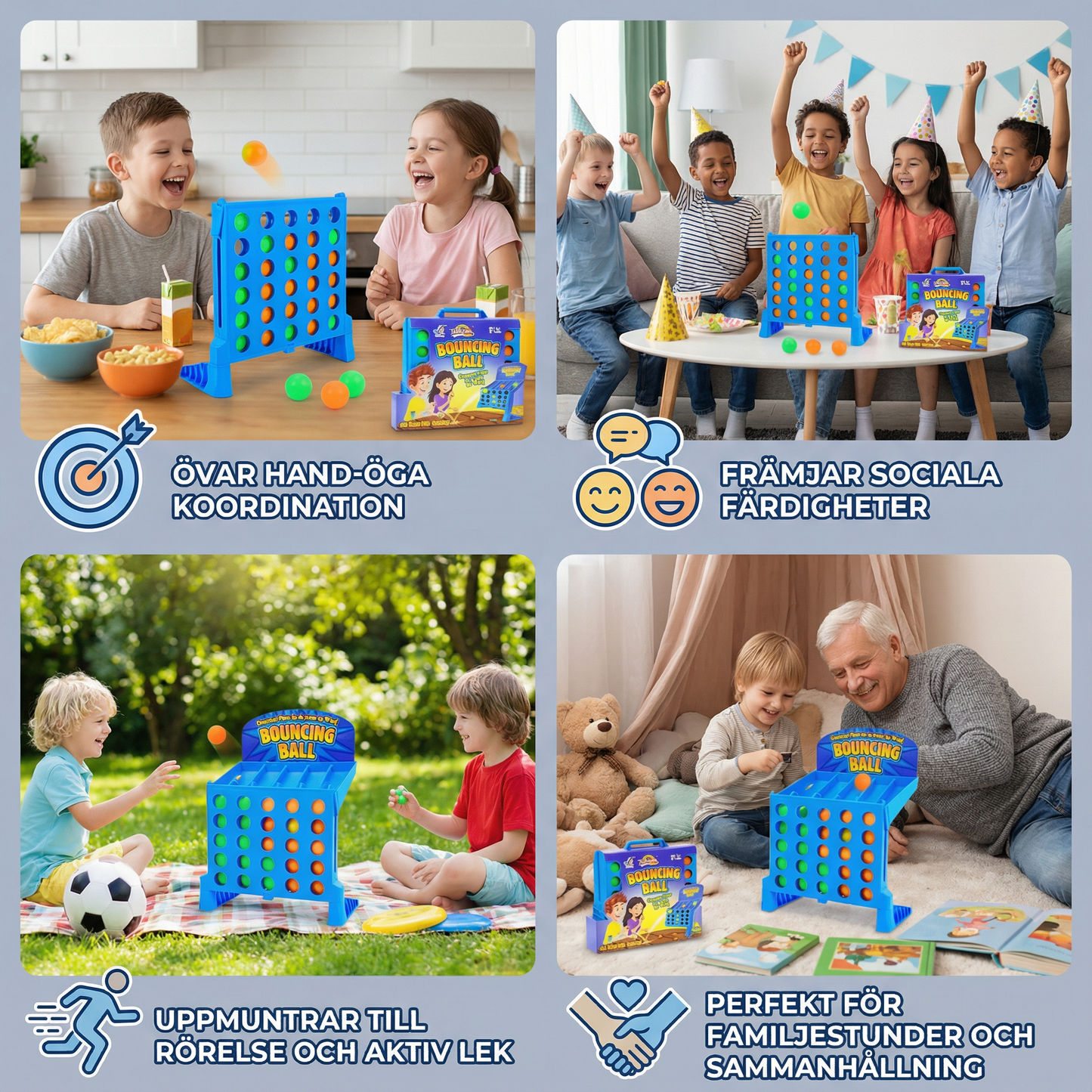 Fyra i rad målskyttespel