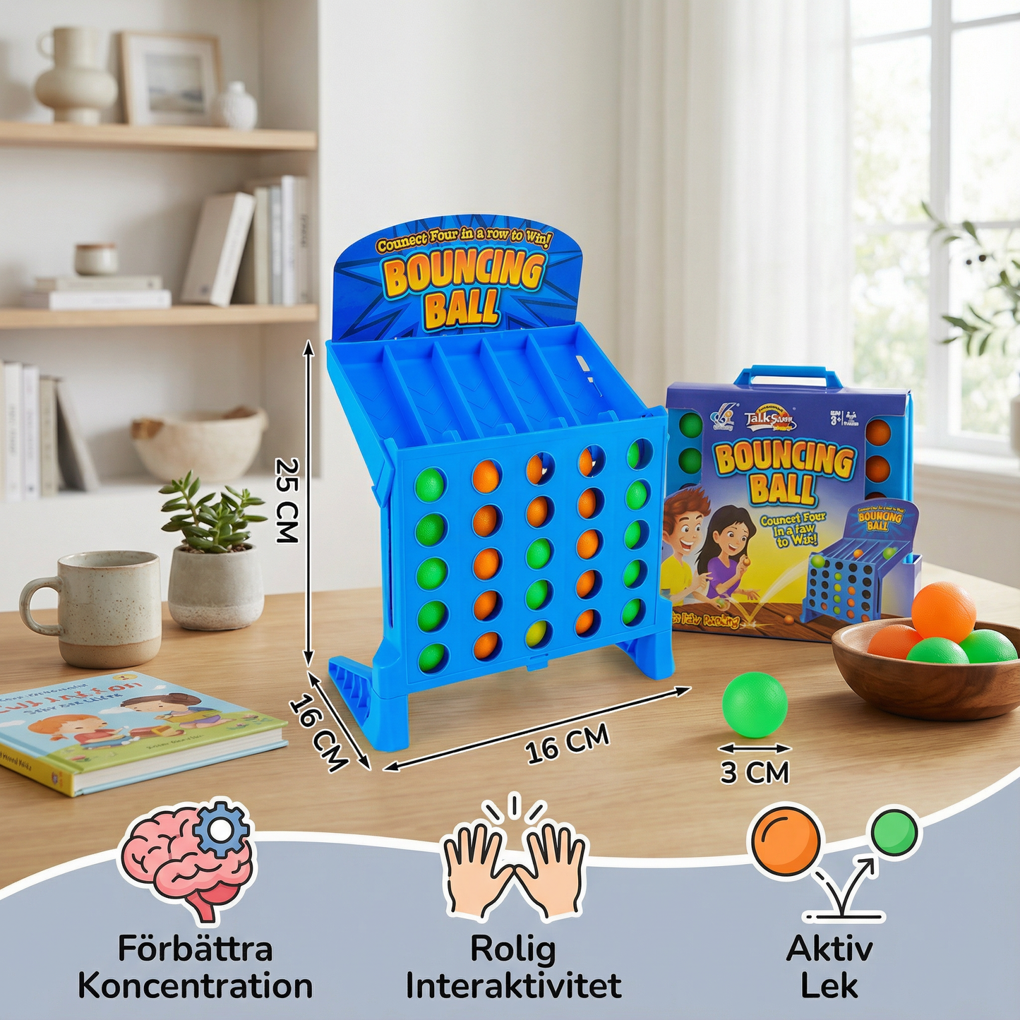 Fyra i rad målskyttespel