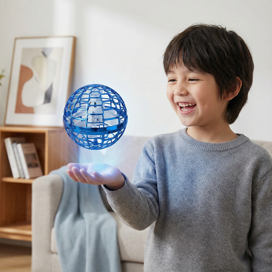 Lysande svävboll för barn