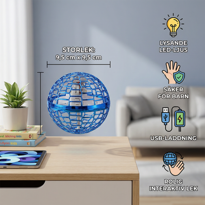 Lysande svävboll för barn